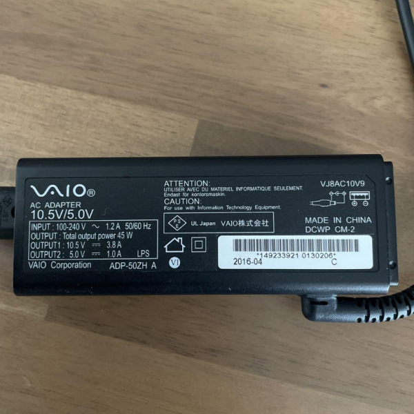 Sony Vaio Pro-VJS111D12N-Core i5-6200U-11.6 inch-Ram:4Gb-SSD:128Gb